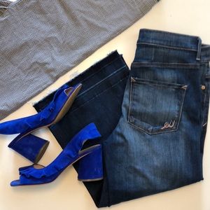 Express denim culottes